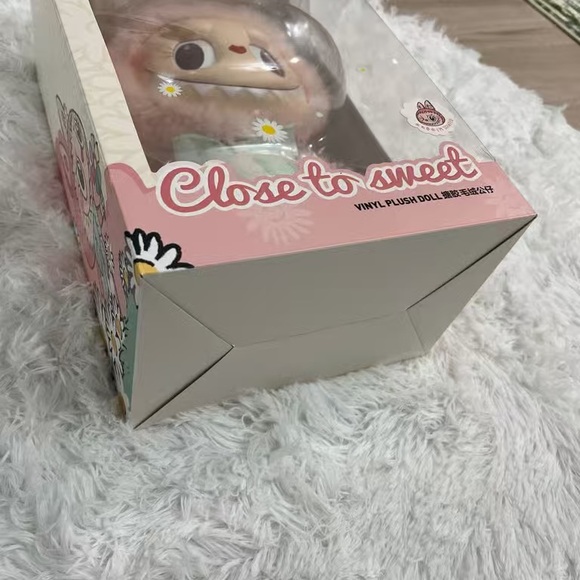 Charming Pink Bunny Doll with Bow